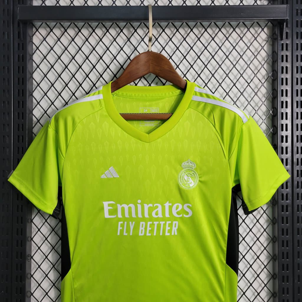 Kit Real Madrid Goleiro 2023 - Infantil