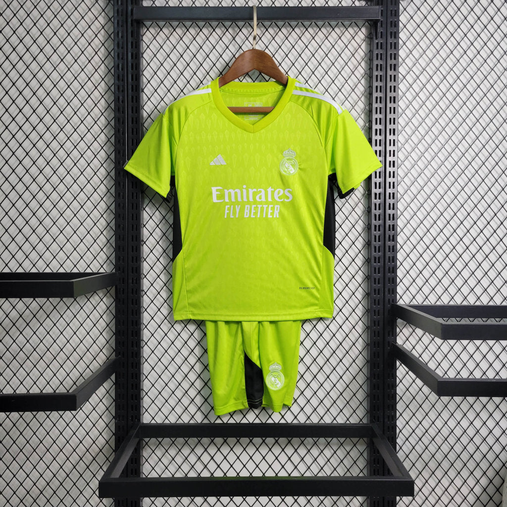 Kit Real Madrid Goleiro 2023 - Infantil