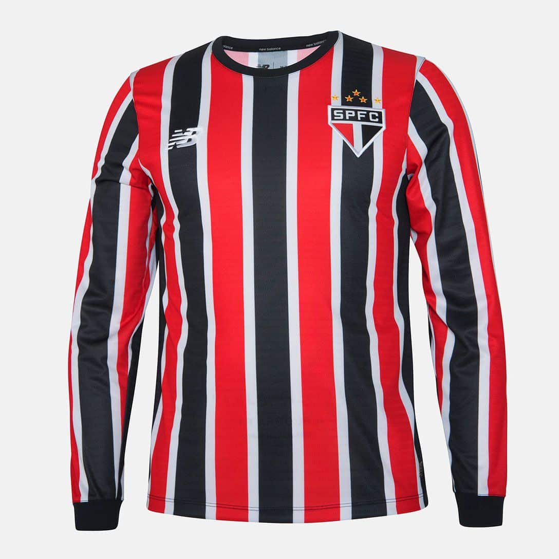 Camisa São Paulo II Manga Longa- 2024