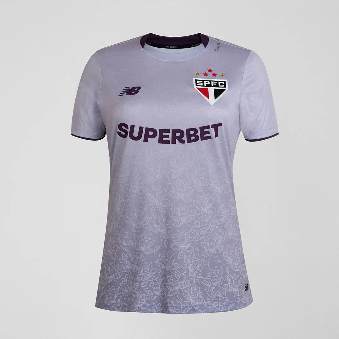 Camisa São Paulo Lótus - 2026/27 Feminina Pré-Venda