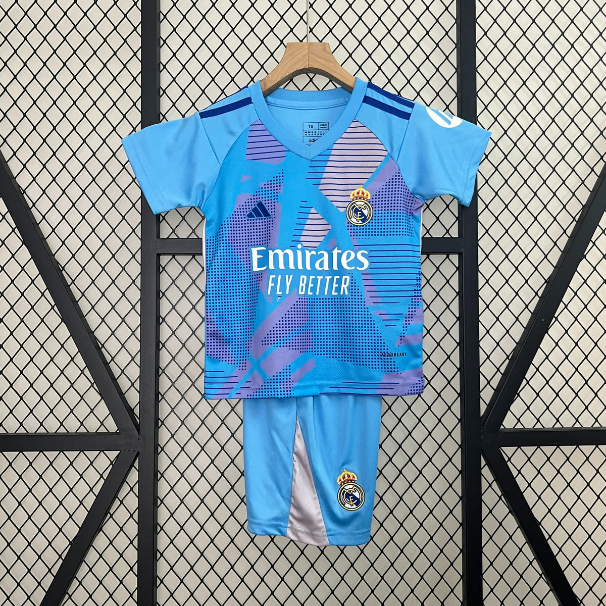 Conjunto Real Madrid Goleiro 2024 - Infantil
