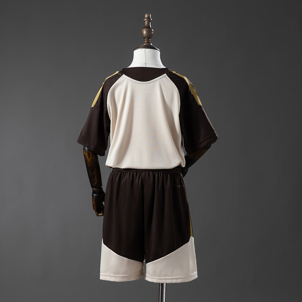 Kit Infantil Flamengo Treino Marrom - 2026/27