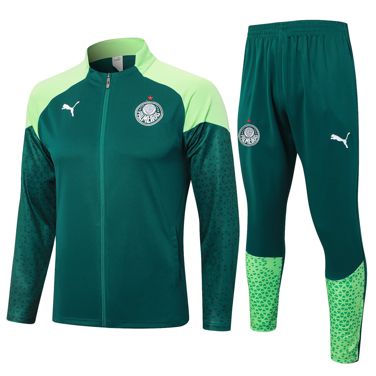 Conjunto Palmeiras Verde Escuro - 2025/26