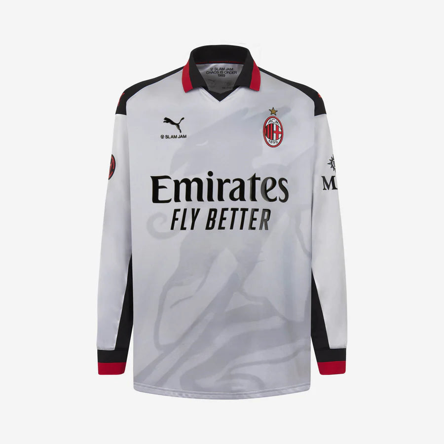 Camisa AC Milan x Slam Jam Edição Especial Red