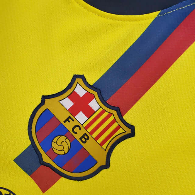 Camisa Barcelona Retrô - 2008