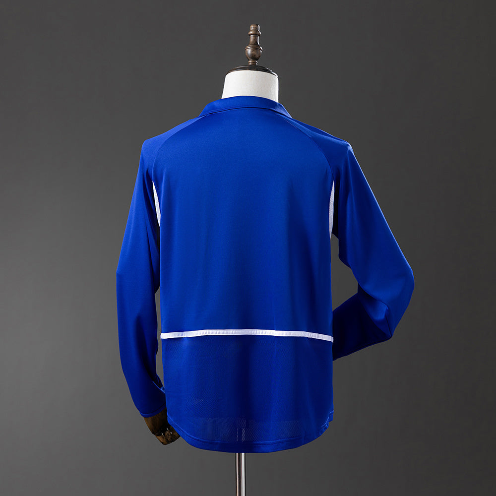 Camisa Brasil II Retrô - 2002 Manga Longa