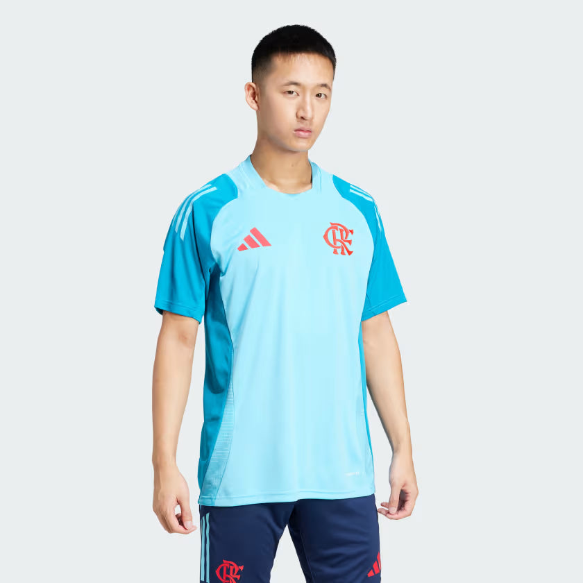 Camisa Flamengo Treino Azul Claro - 2025/26