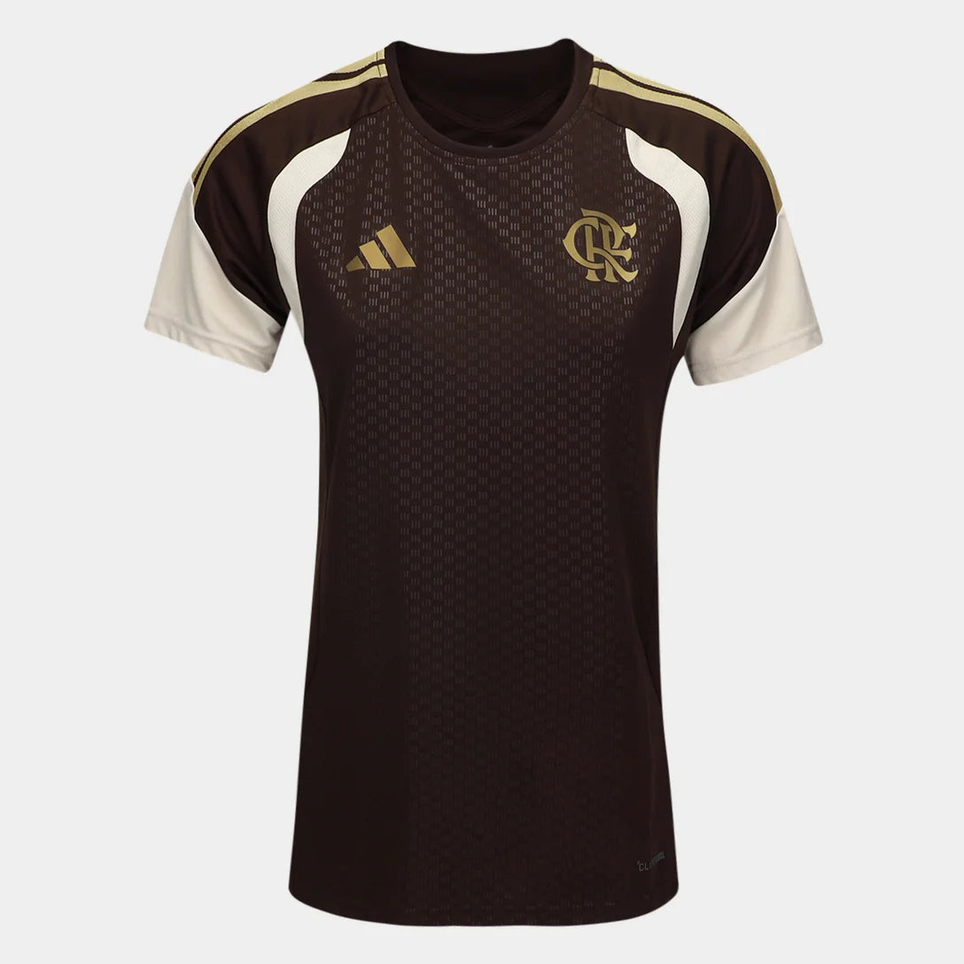 Camisa Flamengo Treino Marrom - 2026/27 Feminina