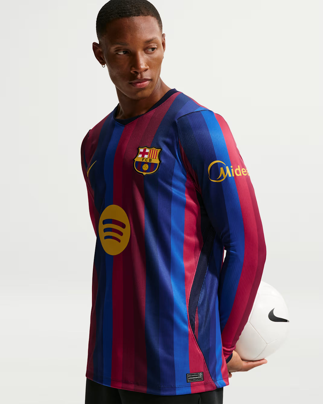 Camisa Barcelona I – 2026/27 Manga Longa