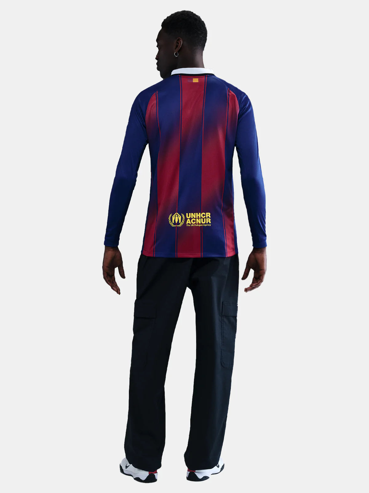 Camisa Barcelona I – 2025/26 Manga Longa