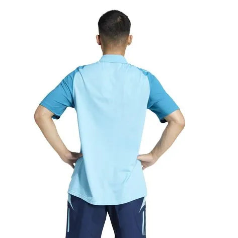 Camisa Flamengo Polo Comissão Técnica Azul Claro - 2025/26