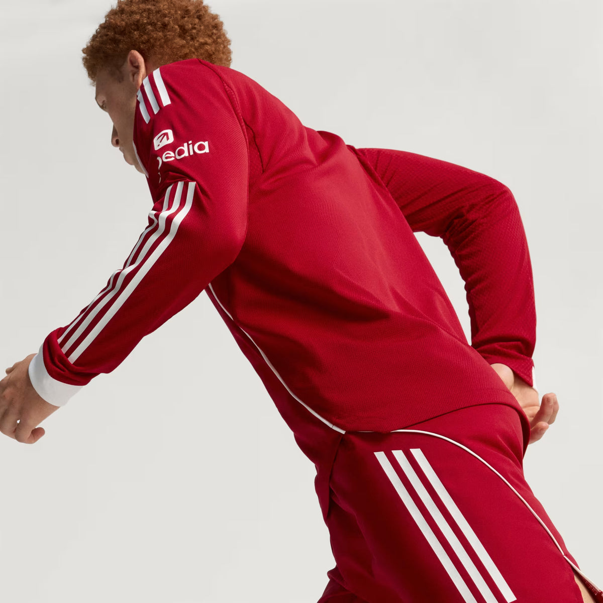 Camisa Liverpool I - 2025/26 Manga Longa