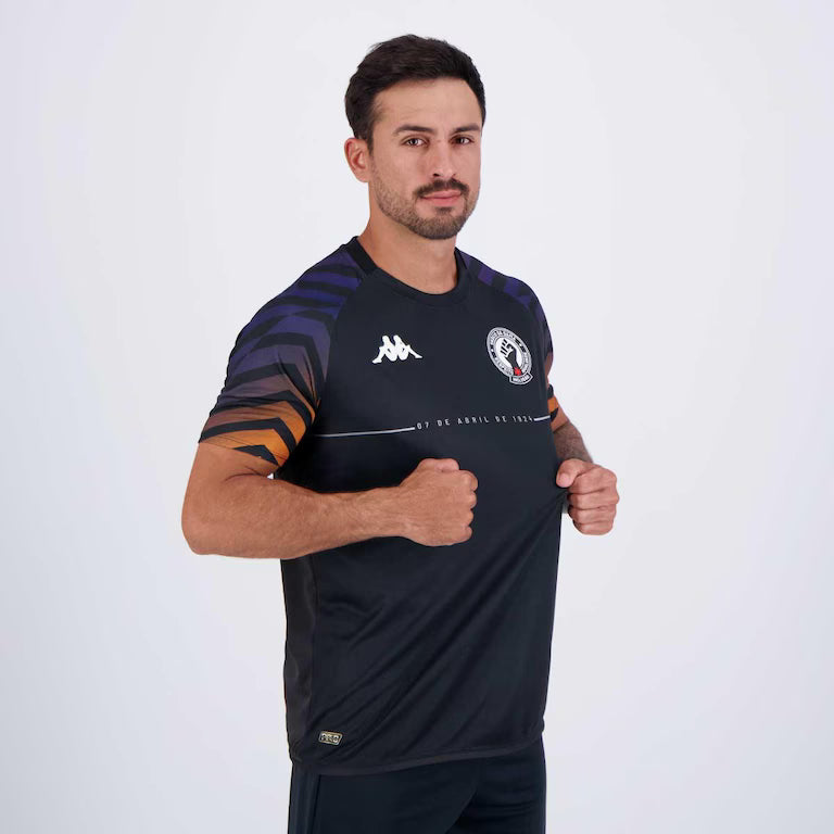 Camisa Vasco Aquecimento Preta - 2024