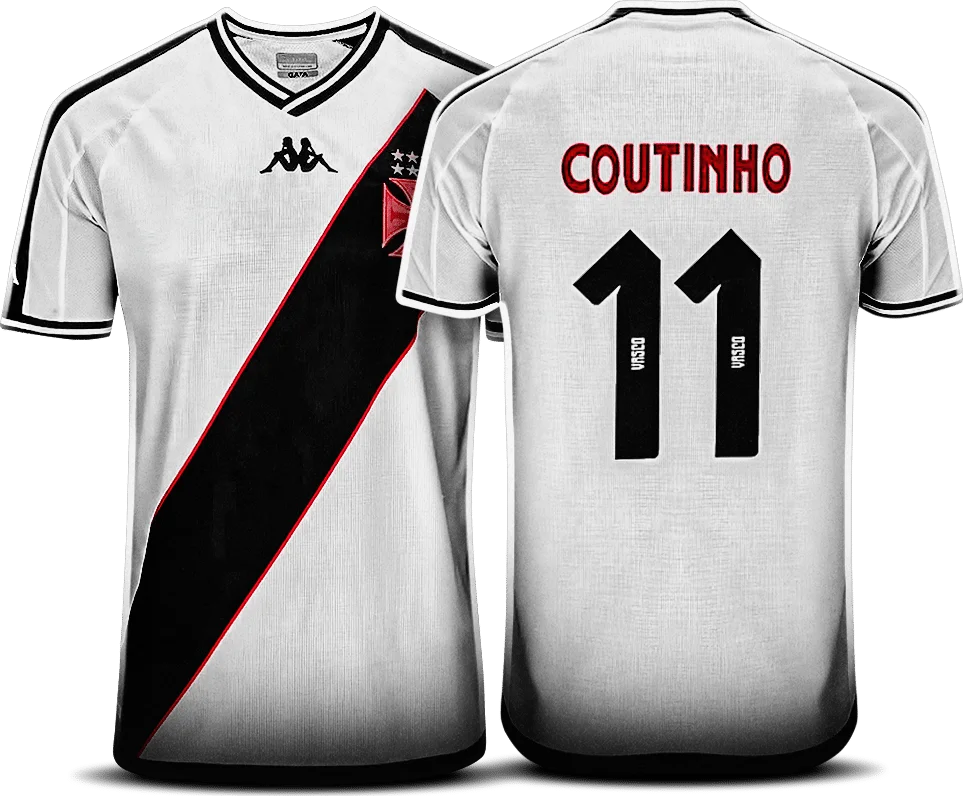 Camisa Vasco II - 2024 + Coutinho #11
