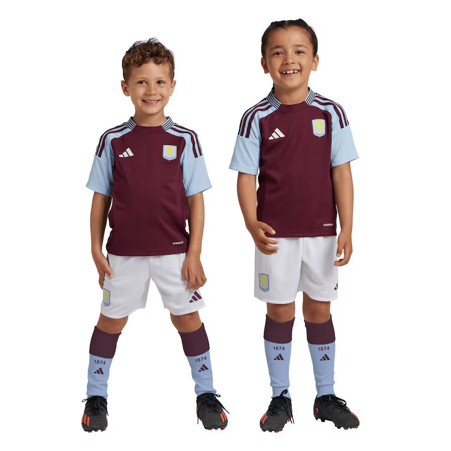 Conjunto Aston Villa I 2024 - Infantil