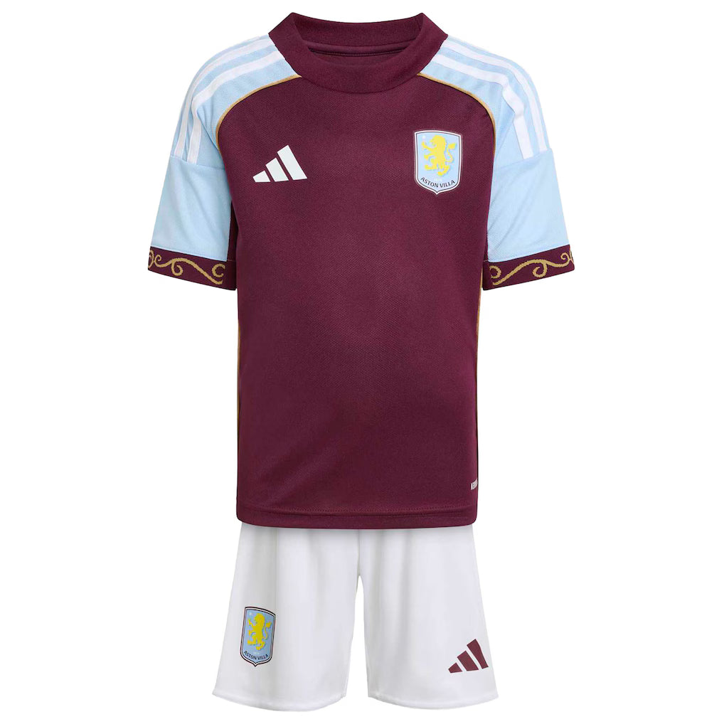 Kit Infantil Aston Villa I - 2025/26