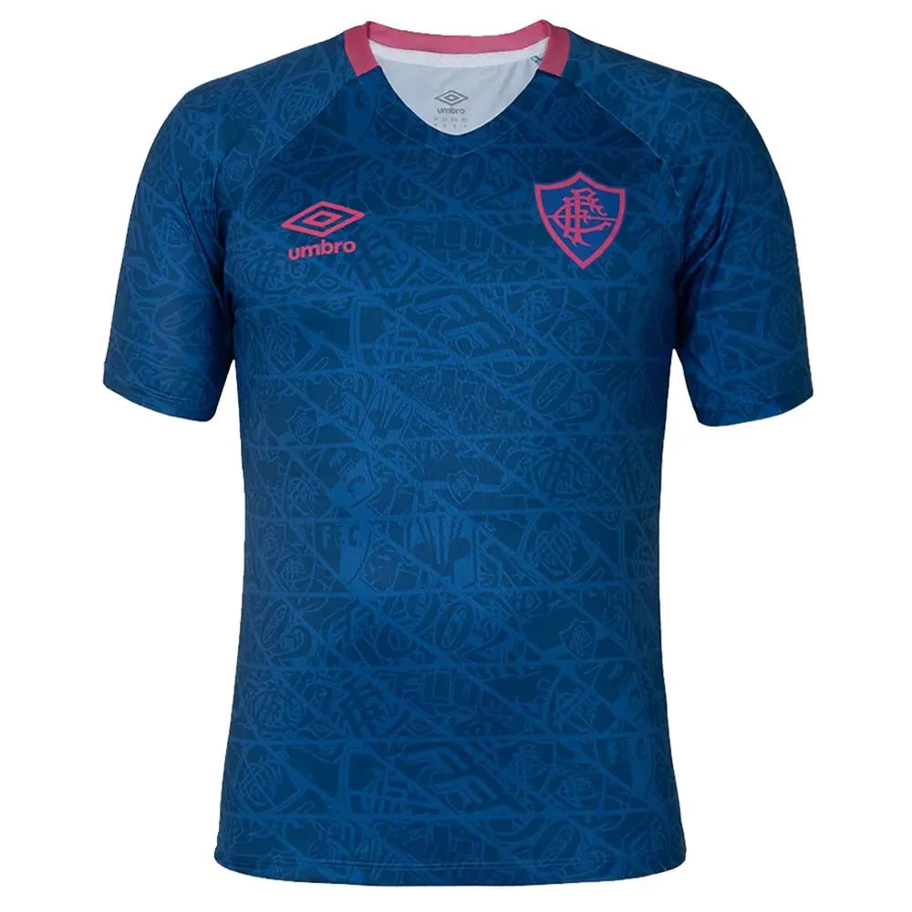 Camisa Fluminense Aquecimento Azul - 2025/26