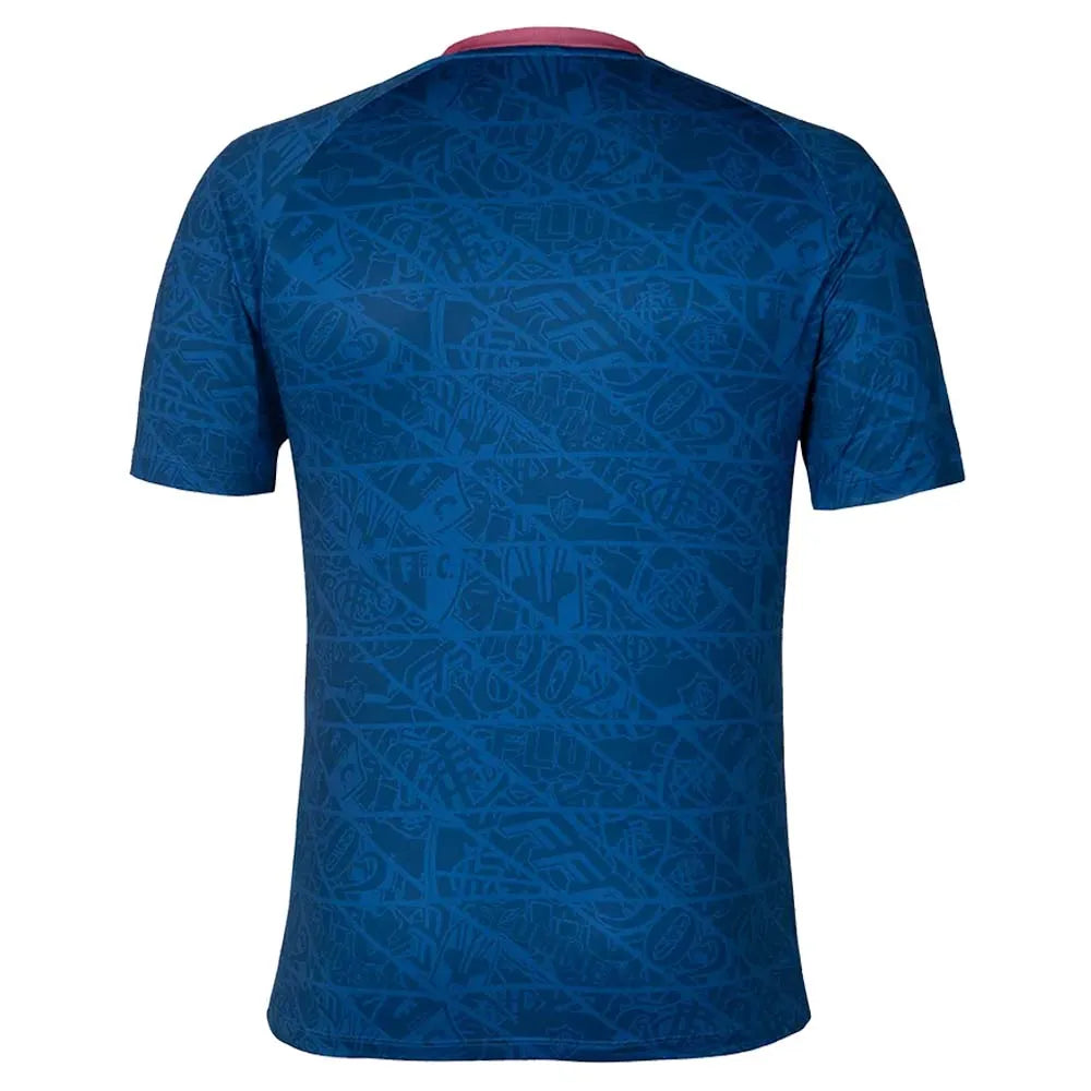 Camisa Fluminense Aquecimento Azul - 2025/26
