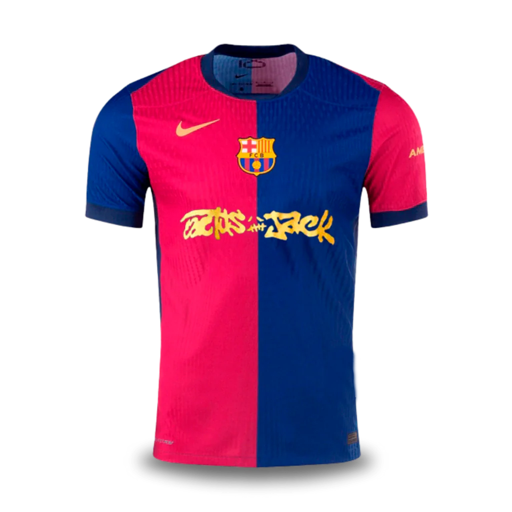 Camisa Barcelona Travis Scott Versão Jogador – 2024
