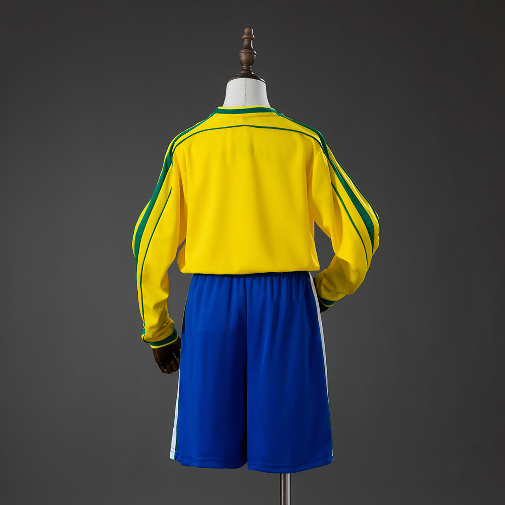 Kit Infantil Brasil I Retrô - 1998 Manga Longa