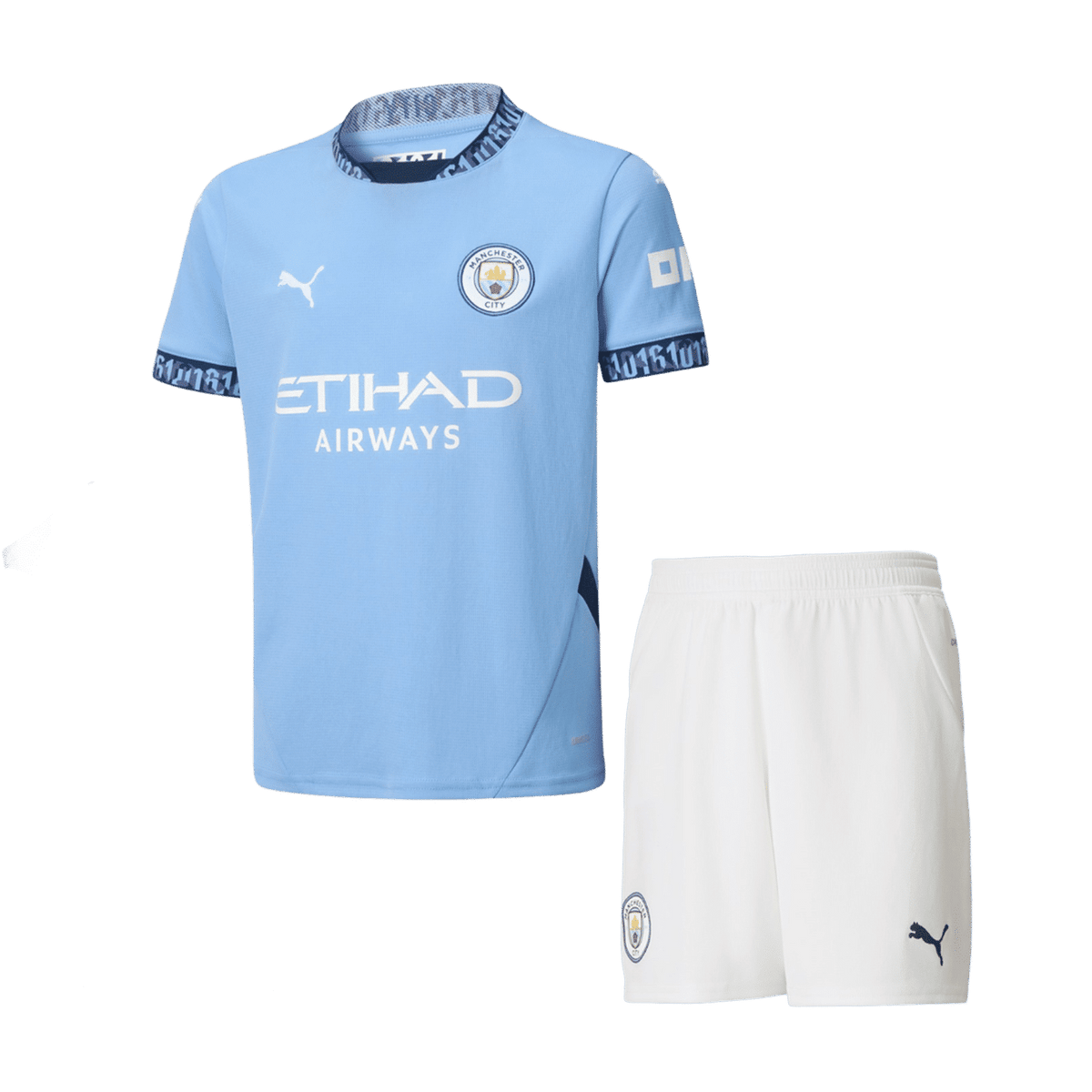 Kit Manchester City I 2024 - Infantil