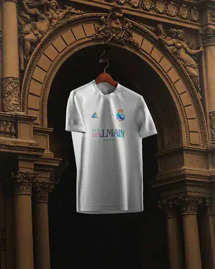 Camisa Real Madrid Balmain White Edition - 2023