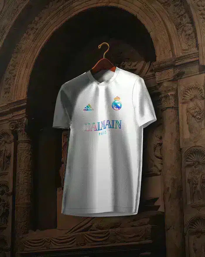 Camisa Real Madrid Balmain White Edition - 2023
