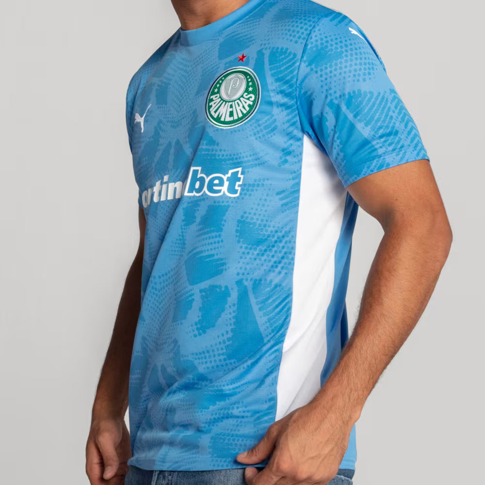 Camisa Palmeiras Goleiro Azul - 2025/26