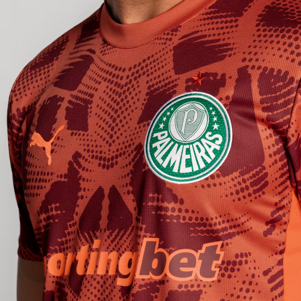 Camisa Palmeiras Goleiro Vermelha - 2025/26