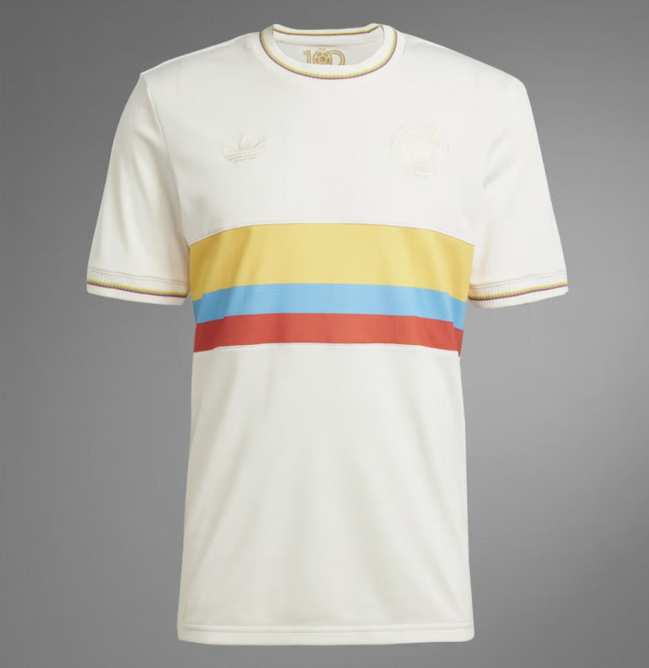 Camisa Colômbia 100 anos – 2024
