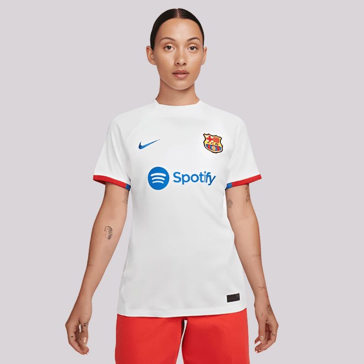 Camisa Barcelona II Feminina - 2023