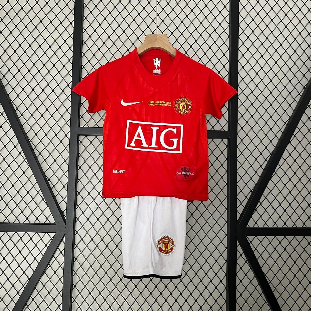 Conjunto Manchester United I Retrô - Infantil