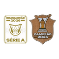 Kit Patches Brasileirão (Campeão 2025)