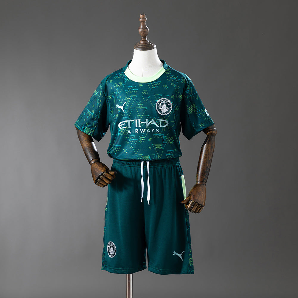 Kit Infantil Manchester City IIII - 2025/26