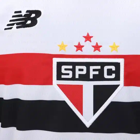 Camisa São Paulo I Manga Longa- 2024
