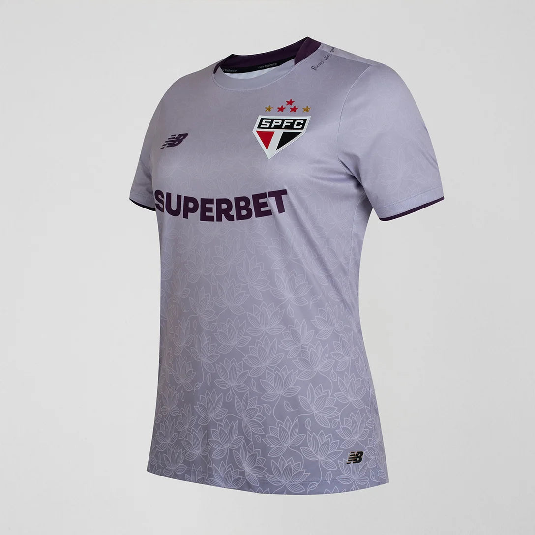Camisa São Paulo Lótus - 2026/27 Feminina Pré-Venda