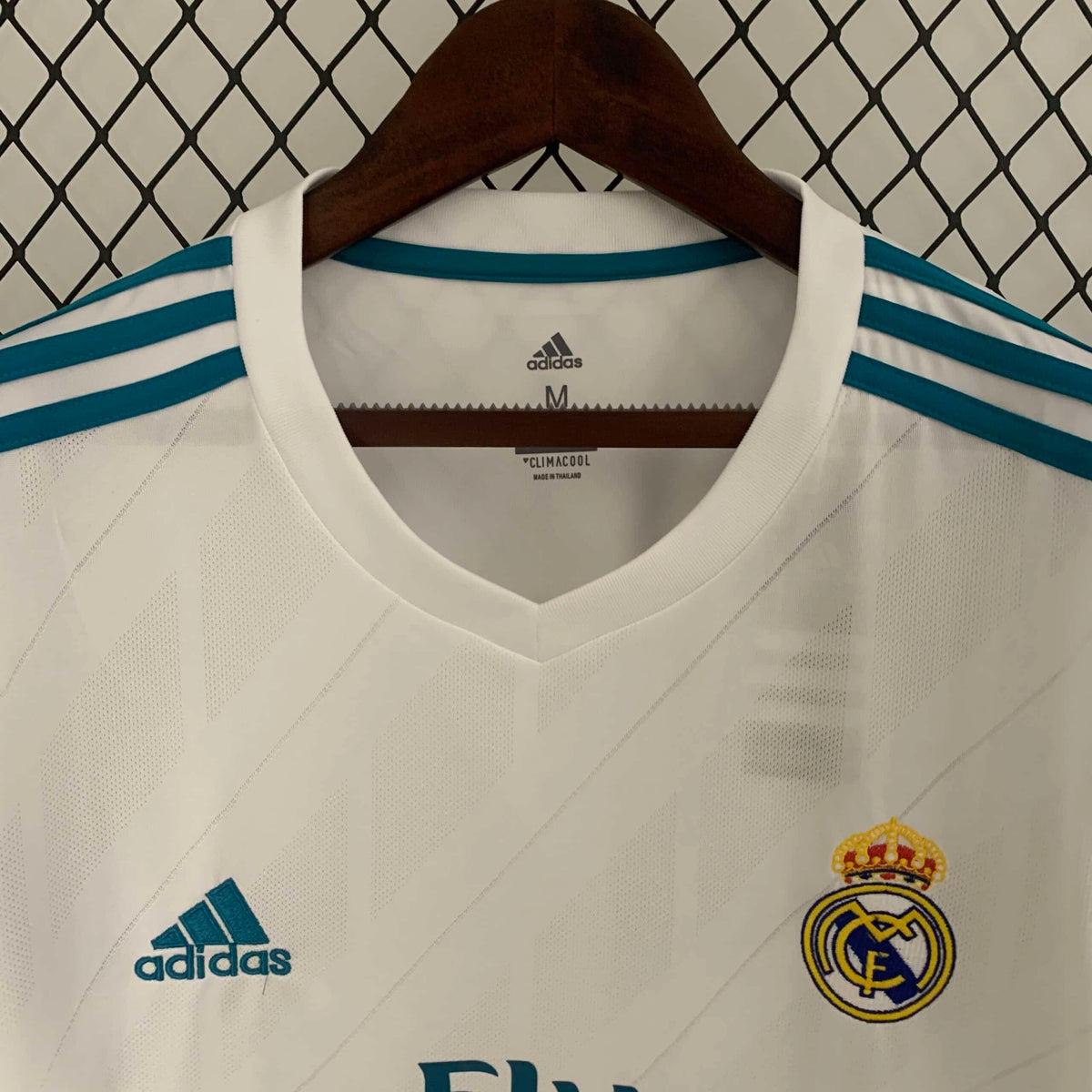 Camisa Real Madrid Home Manga Longa - 2017/18