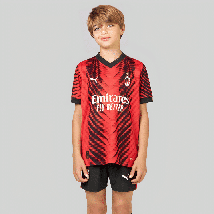 Kit AC Milan I 2023 - Infantil
