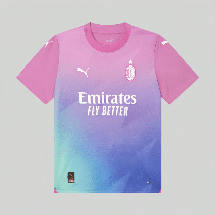 Kit AC Milan III 2023 - Infantil