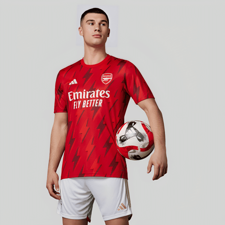 Camisa Arsenal Pré Jogo - 2023