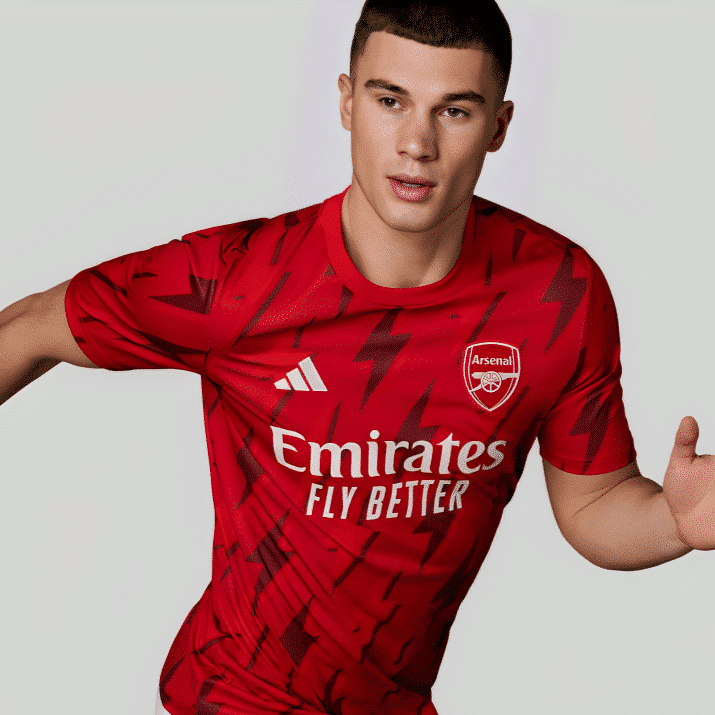 Camisa Arsenal Pré Jogo - 2023