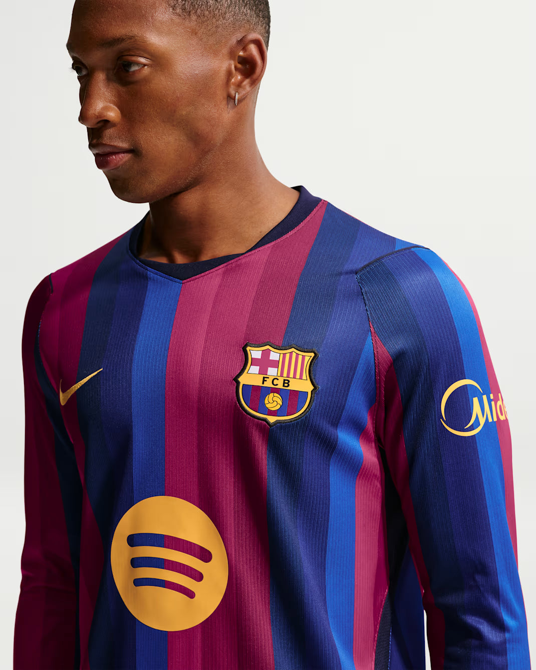 Camisa Barcelona I – 2026/27 Manga Longa