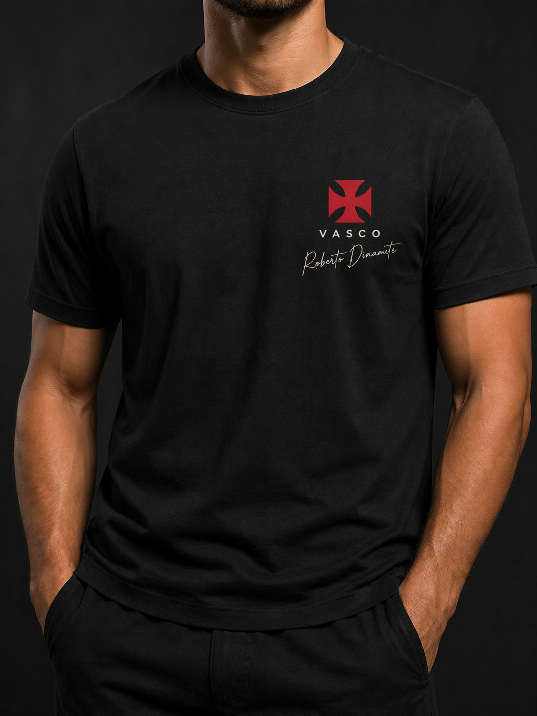 Camisa Casual Vasco - Roberto Dinamite