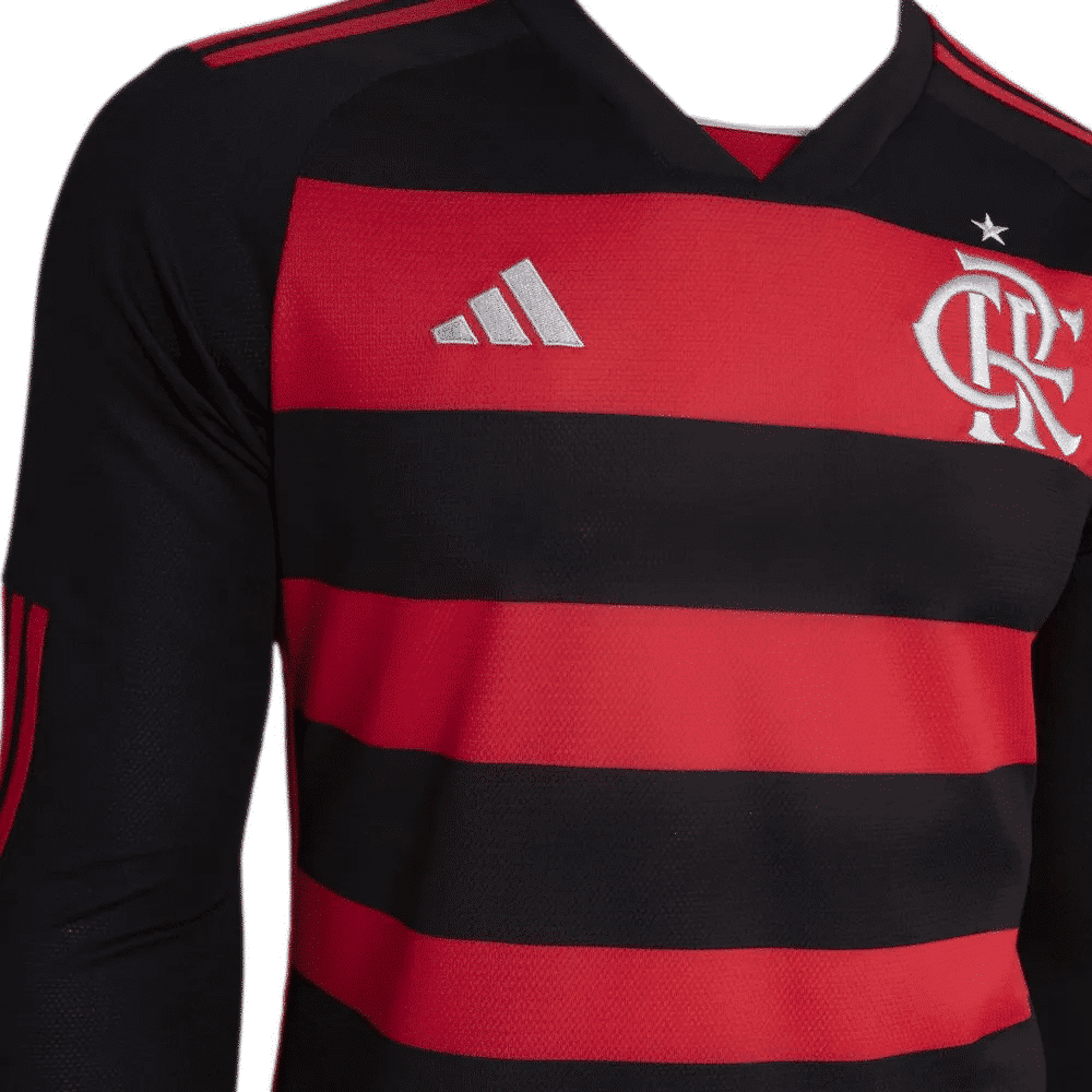 Camisa Flamengo I - 2024/25 Manga Longa