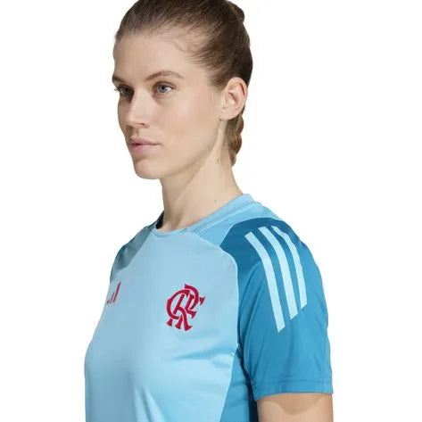 Camisa Flamengo Treino Azul - 2025/26 Feminina
