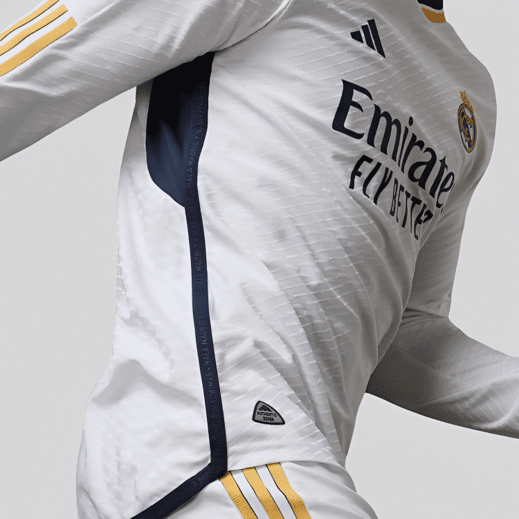 Camisa Real Madrid I Versão Jogador Manga Longa - 2023