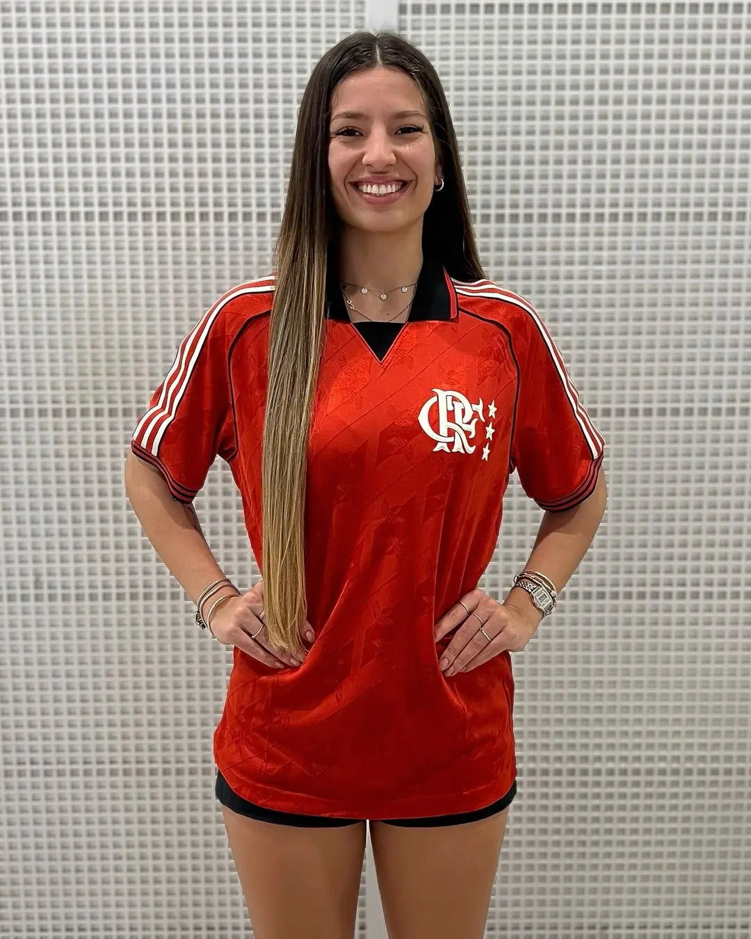 Camisa CRF Flamengo LFSTLR Lifestyler - 2024/25 Feminina