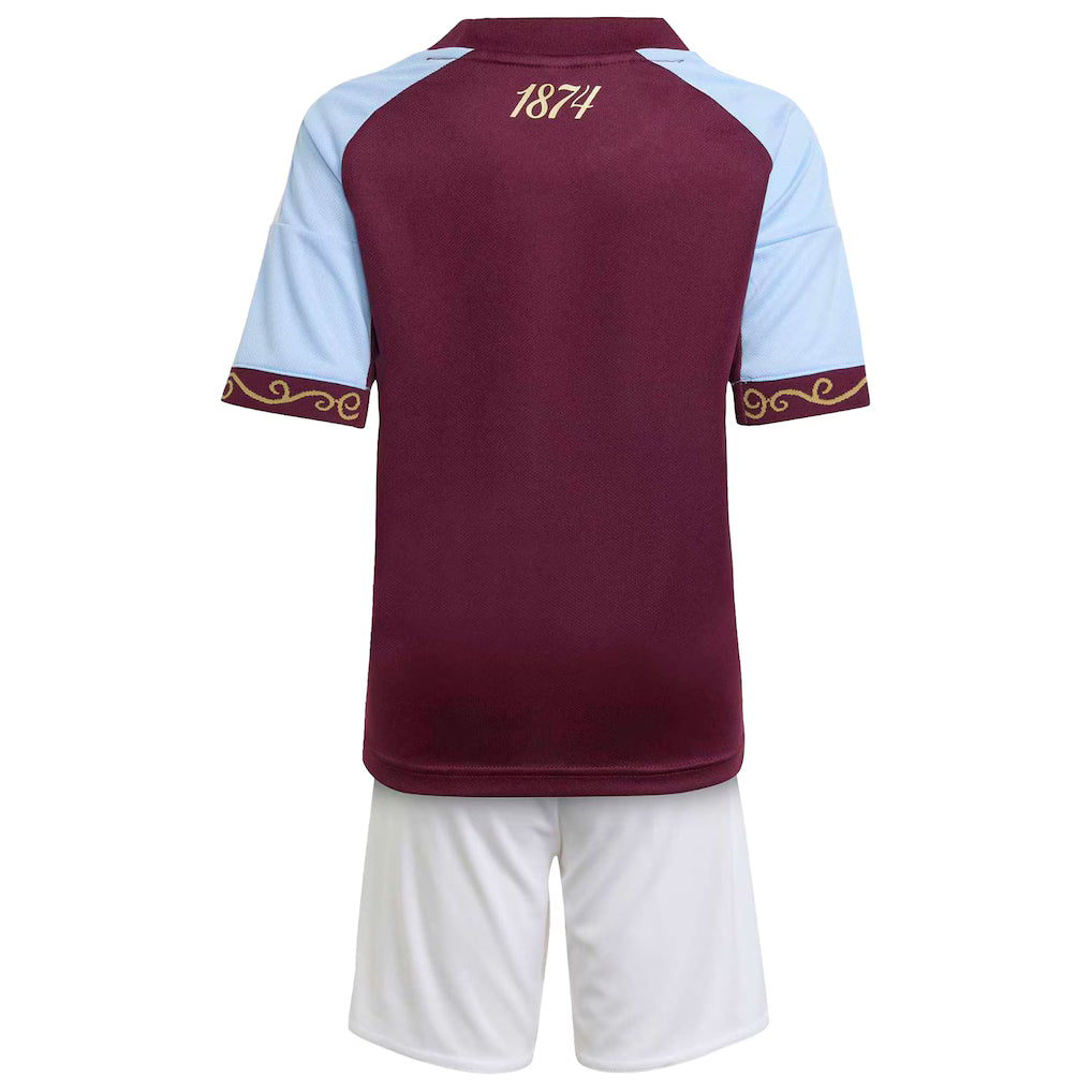 Kit Infantil Aston Villa I - 2025/26