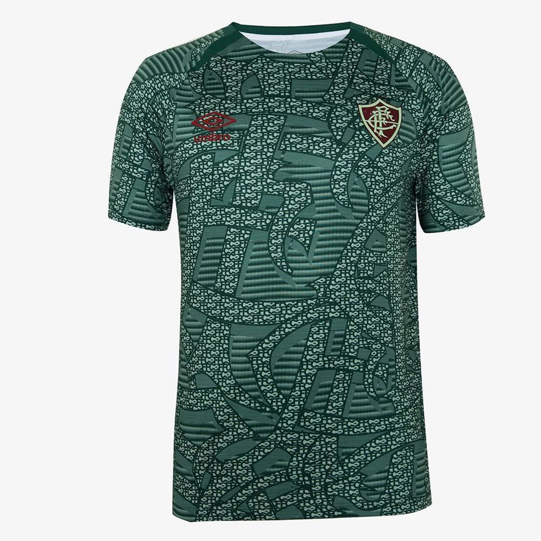 Camisa Fluminense Aquecimento - 2024