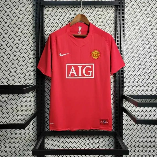Camisa Manchester United I Retrô - 2007/08